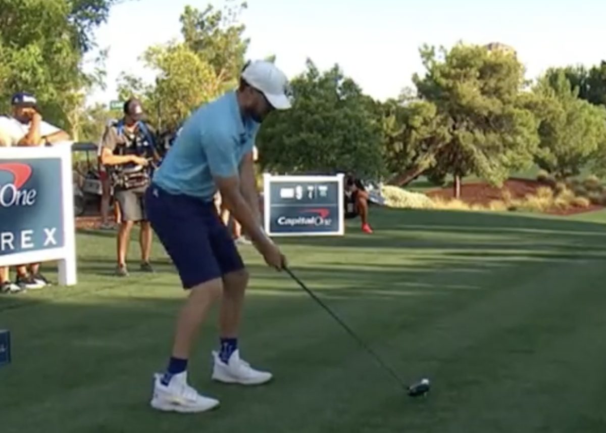 Klay Thompson's Wayward Tee Shot Hit Spectator's Head At 'The Match ...