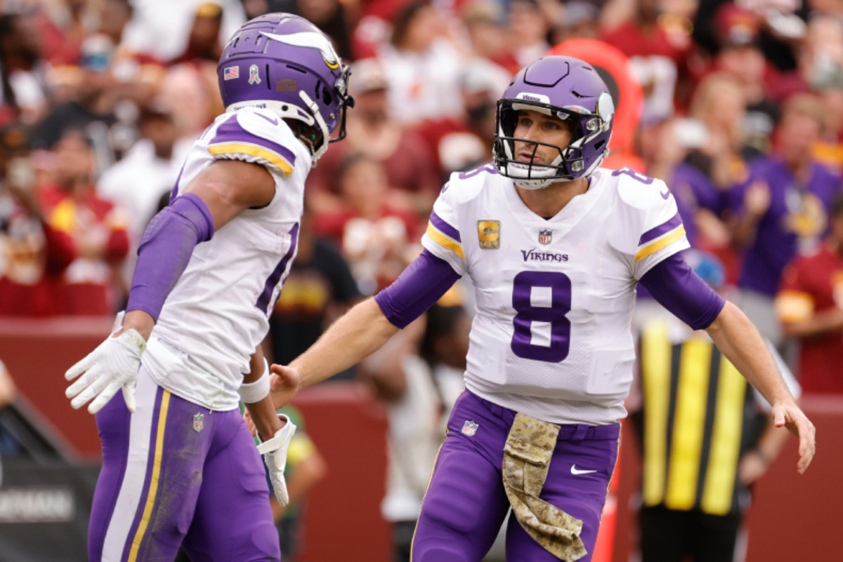 Vikings' Justin Jefferson leaves Kirk Cousins off top-5 QB list