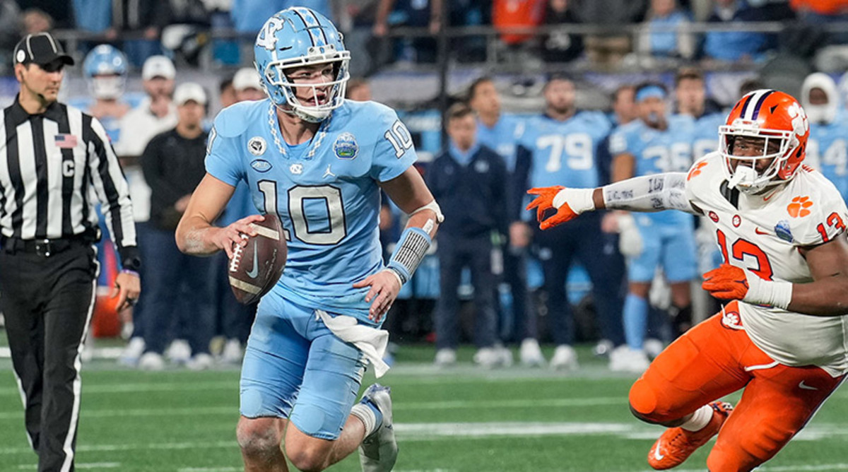 Drake Maye Tops Athlon's 2023 ACC Quarterback Rankings