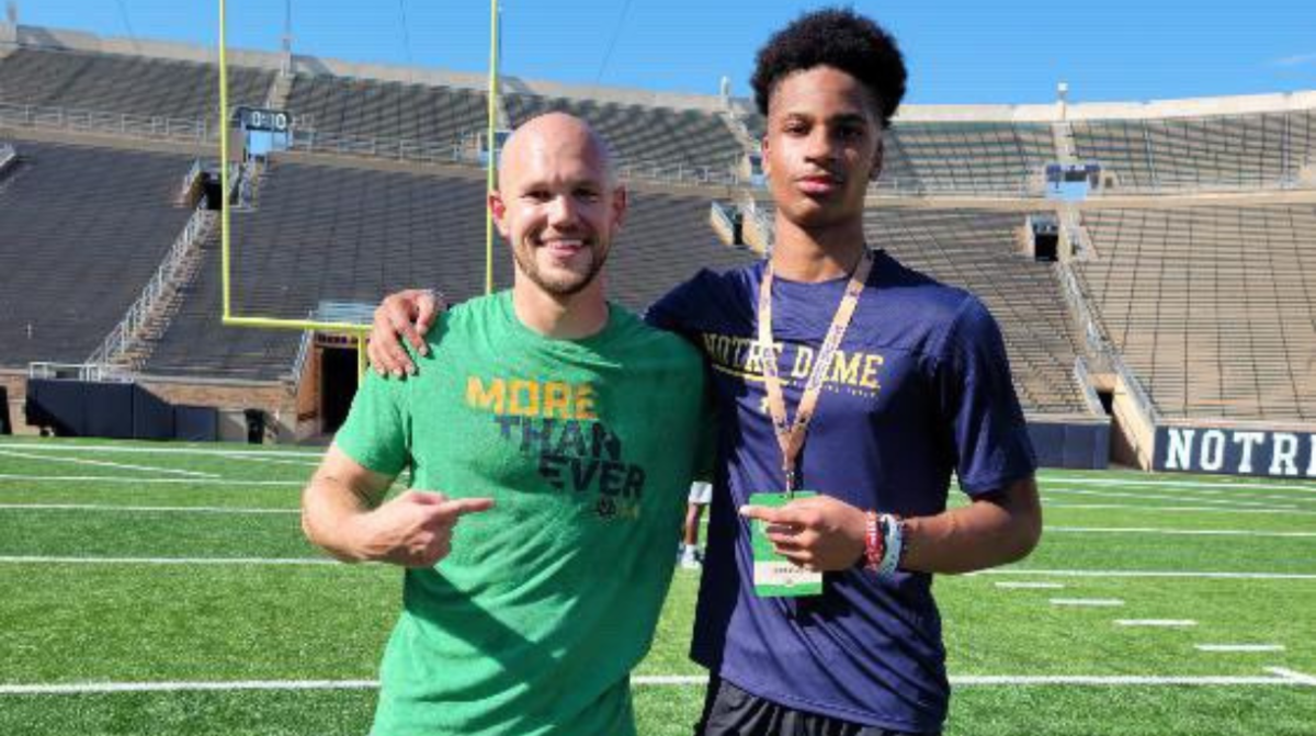 Notre Dame Prioritized Elite Safety JaDon Blair Very Early On - Athlon ...