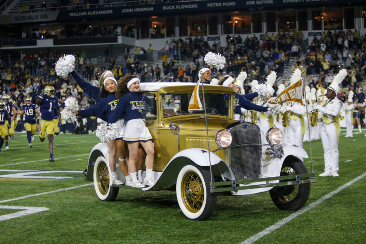 Georgia Tech Yellow Jackets Vintage Football