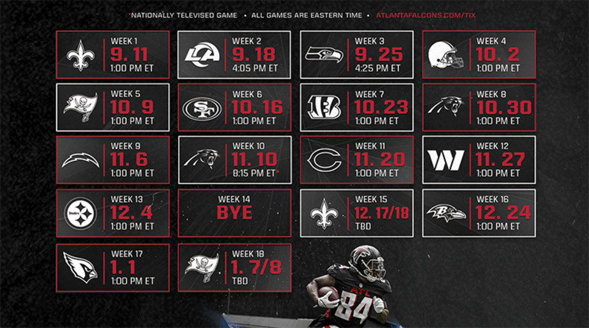 Falcons: NFL schedule predictions for each game in 2023