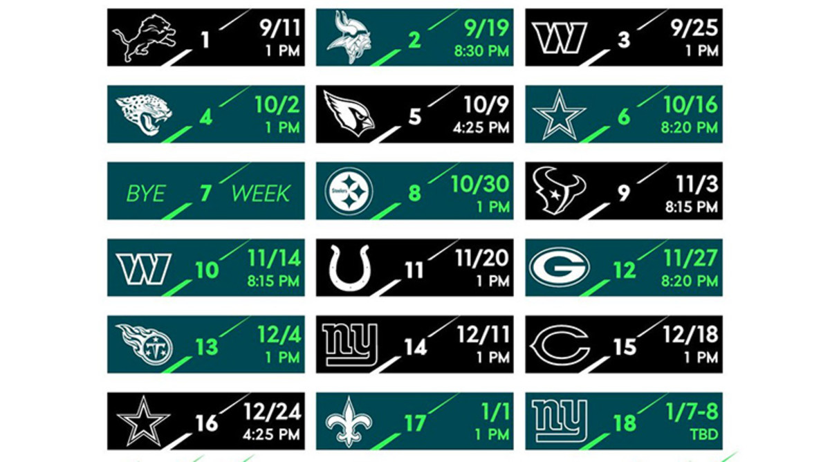 all eagles games
