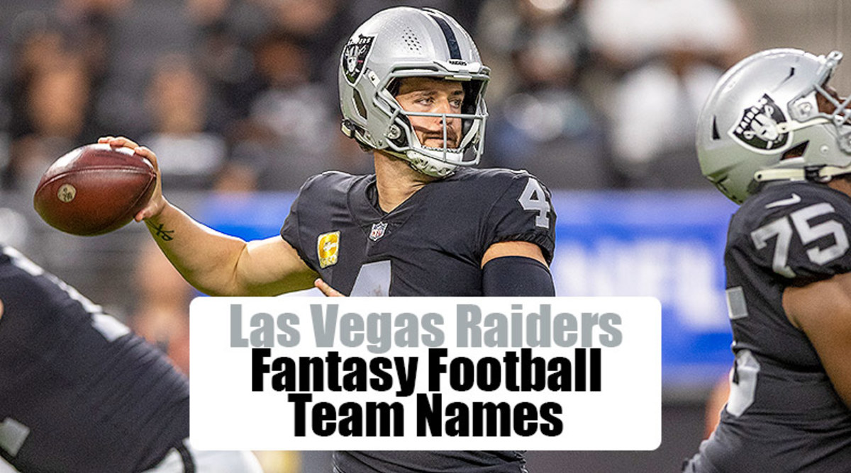 Las Vegas Raiders Fantasy Football Team Names (2022)