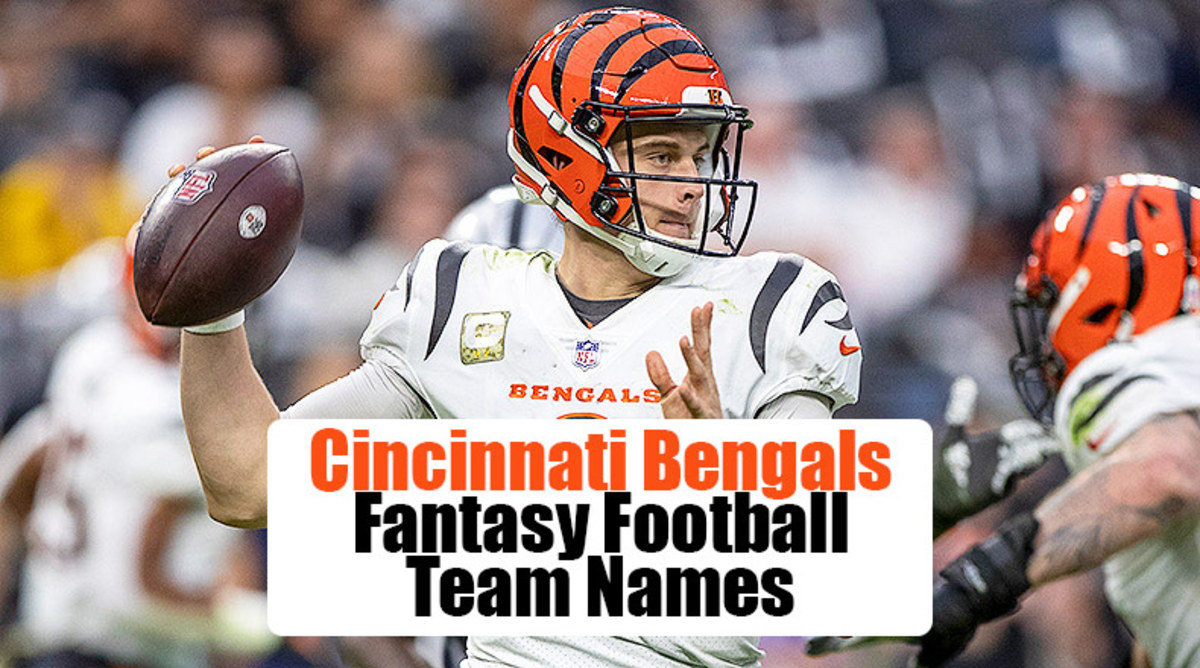 Cincinnati Bengals Fantasy Football Team Names (2022)