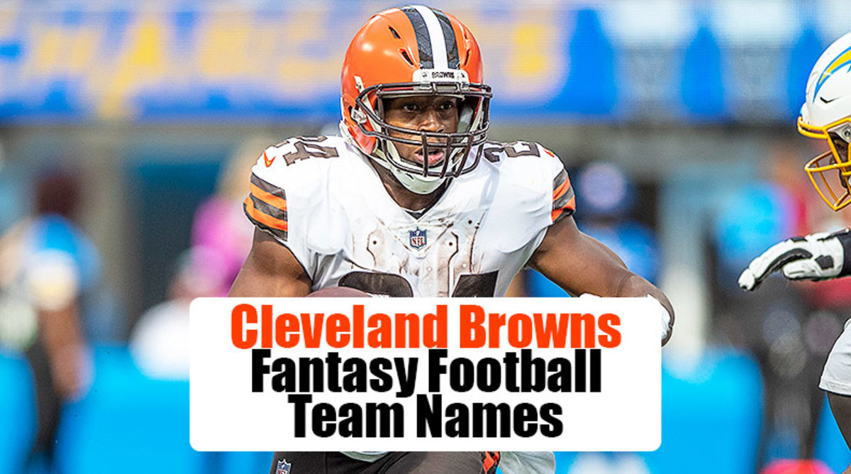 Cleveland Browns Fantasy Football Team Names (2022)