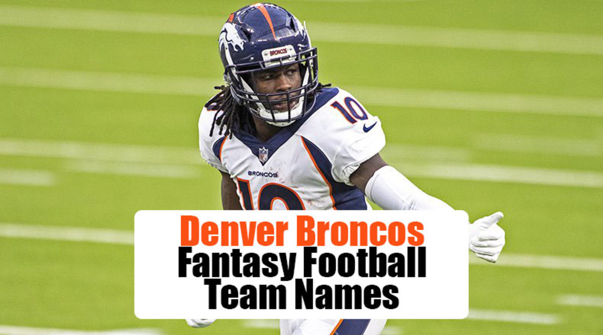 Denver Broncos Fantasy Football Team Names (2022)