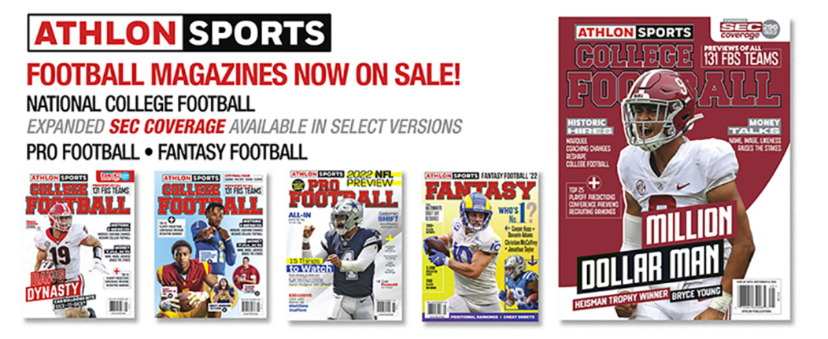 Athlon Sports' 2022 Football Magazines Now on Sale!