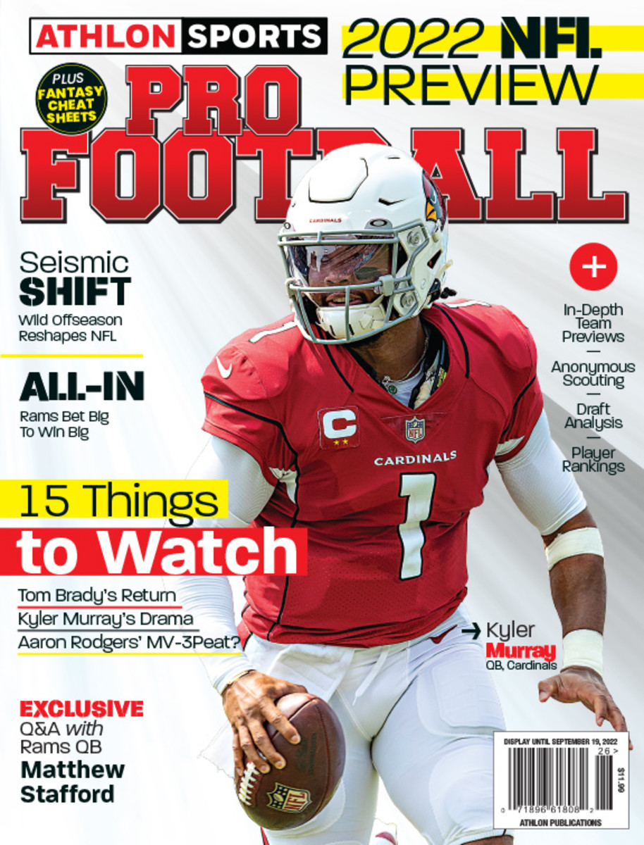 Athlon Sports 2022 NFL Preview Magazine (Arizona Cardinals)
