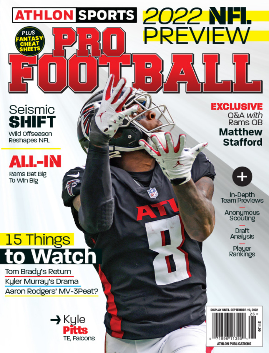 Athlon Sports 2022 NFL Preview Magazine (Atlanta Falcons)