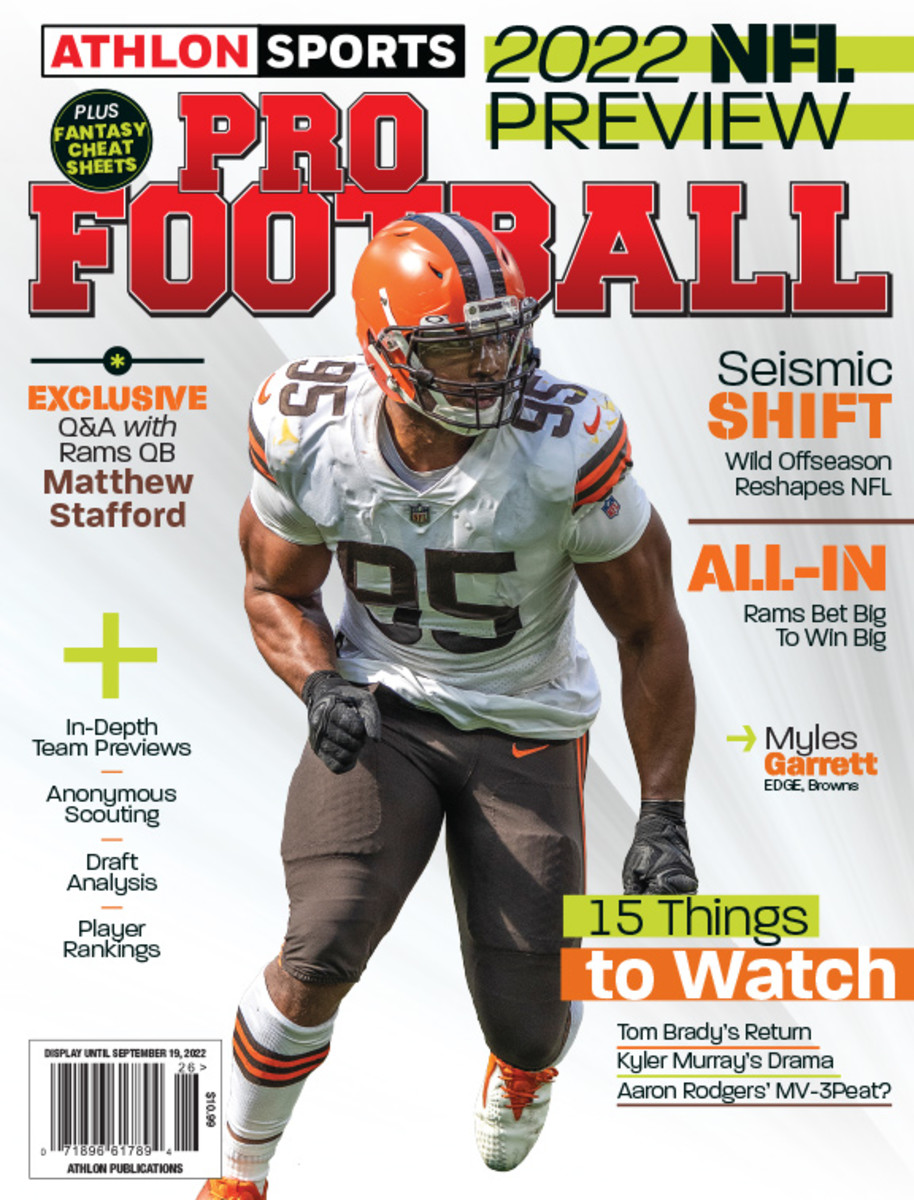 Athlon Sports 2022 NFL Preview Magazine (Cleveland Browns)