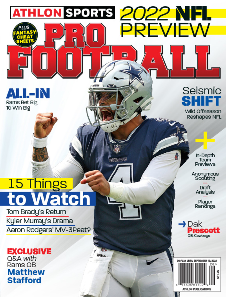 Athlon Sports 2022 NFL Preview Magazine (Dallas Cowboys)