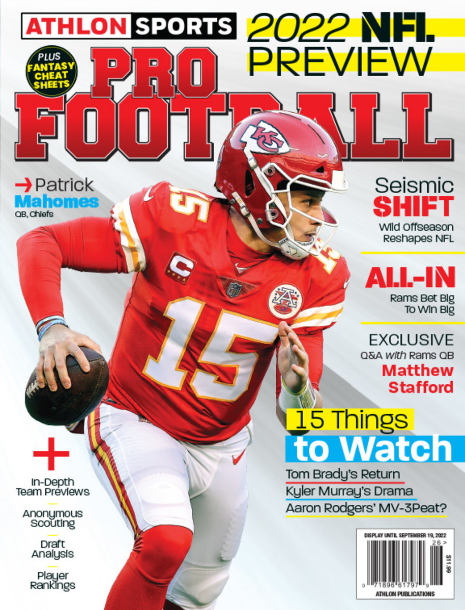 Athlon Sports 2022 NFL Preview Magazine (Kansas City Chiefs)