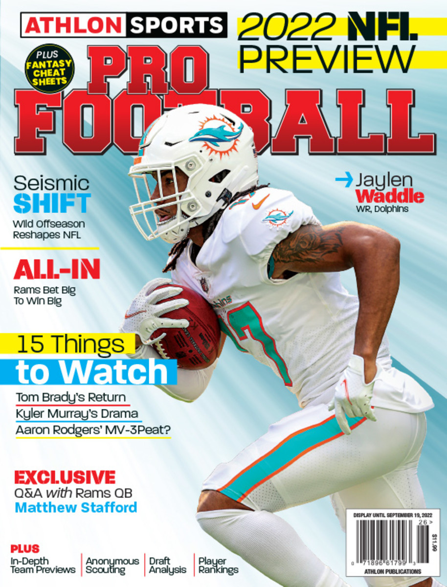 Athlon Sports 2022 NFL Preview Magazine (Miami Dolphins)
