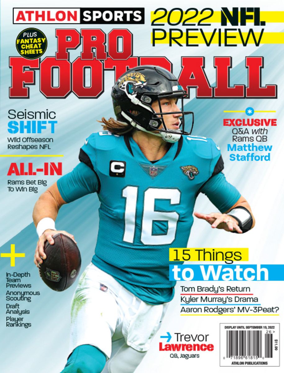 Athlon Sports 2022 NFL Preview Magazine (Jacksonville Jaguars)