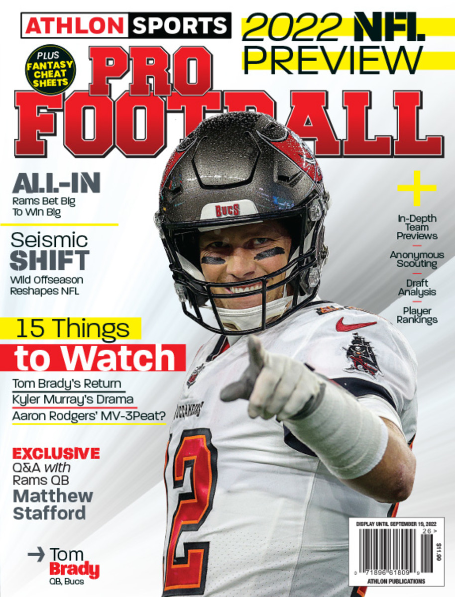 Athlon Sports 2022 NFL Preview Magazine (Tampa Bay Buccaneers)