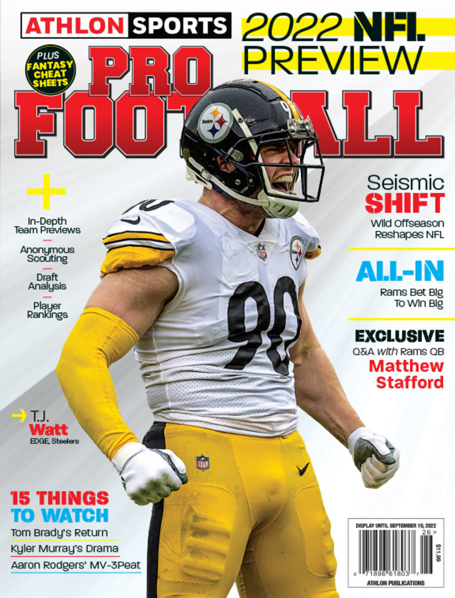 Athlon Sports 2022 NFL Preview Magazine (Pittsburgh Steelers)