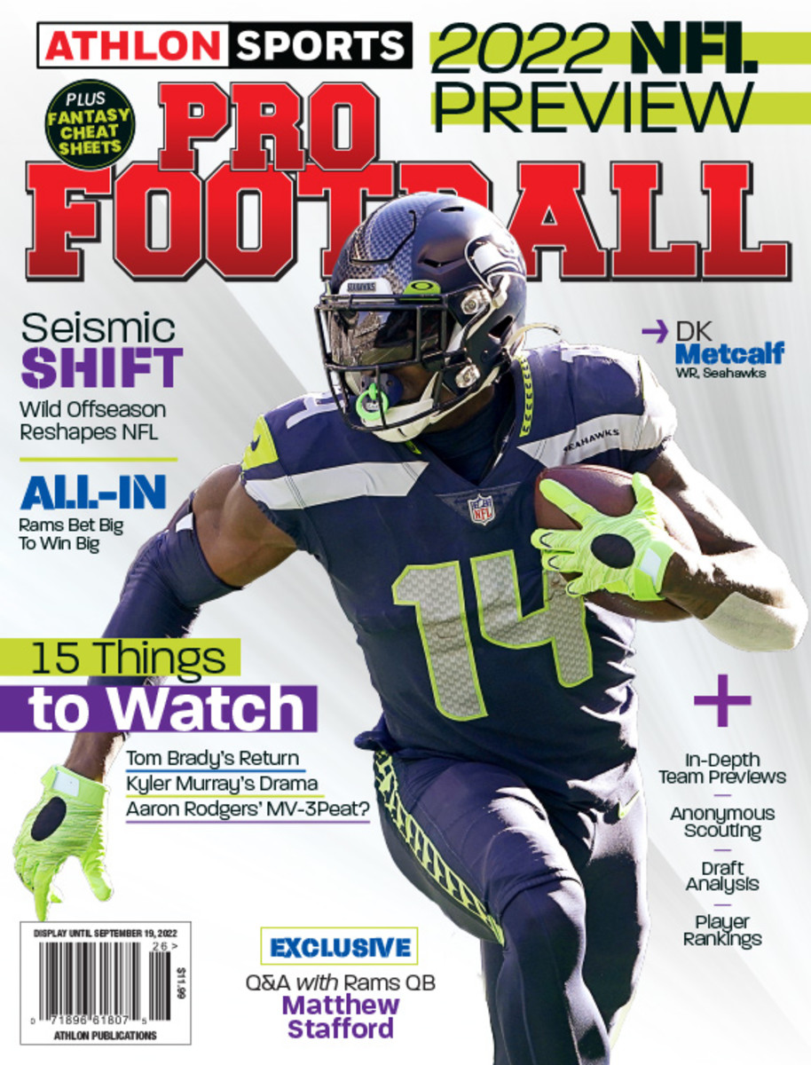 Athlon Sports 2022 NFL Preview Magazine (Seattle Seahawks)