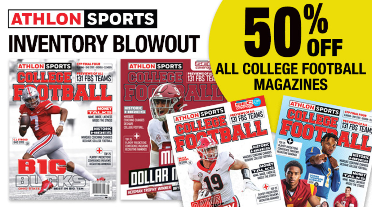 2022 Athlon Sports College Football Preview Magazines