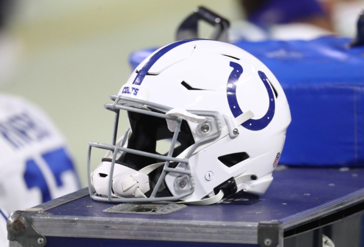 Indianapolis Colts helmet.
