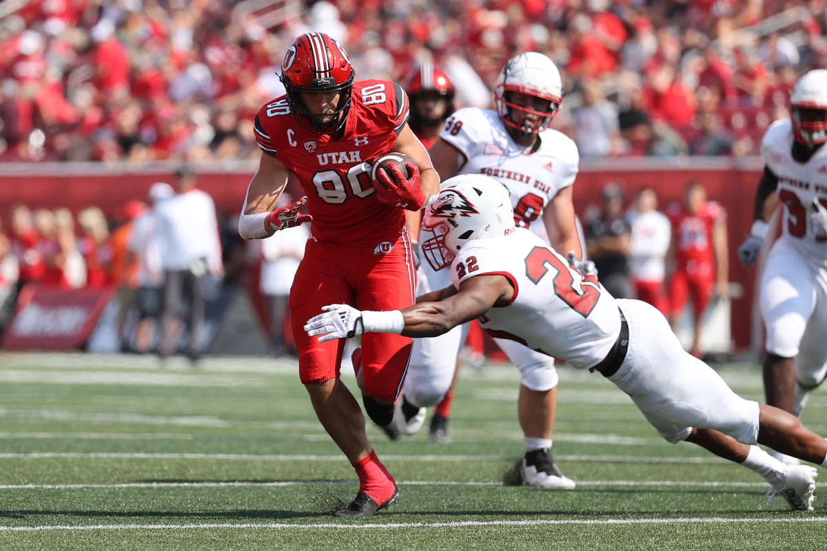 Utah Tight End Brant Kuithe Named Second-team Preseason All-American By ...