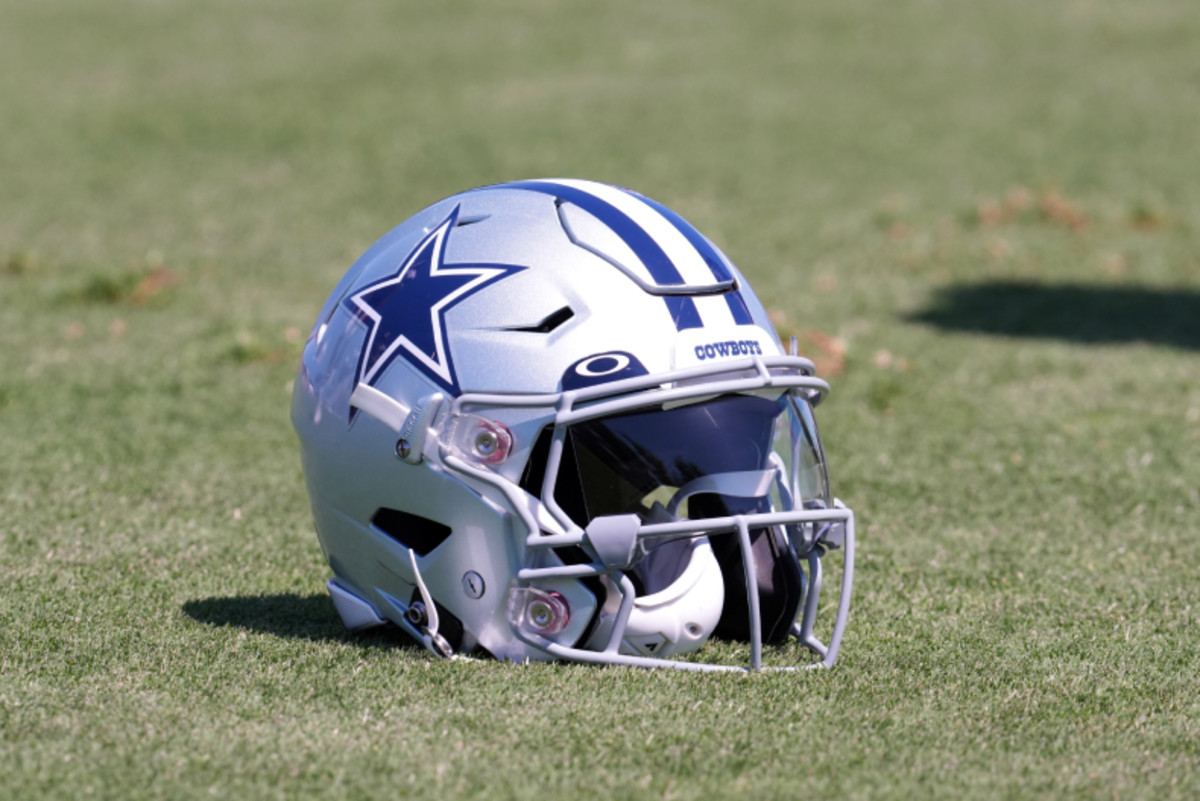 Dallas Cowboys helmet.