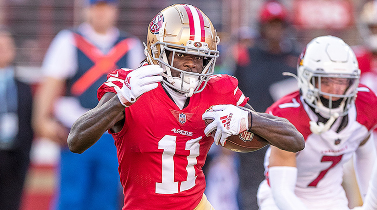 Start 'Em, Sit 'Em Week 3 Start Brandon Aiyuk and Other RB/WR Fantasy