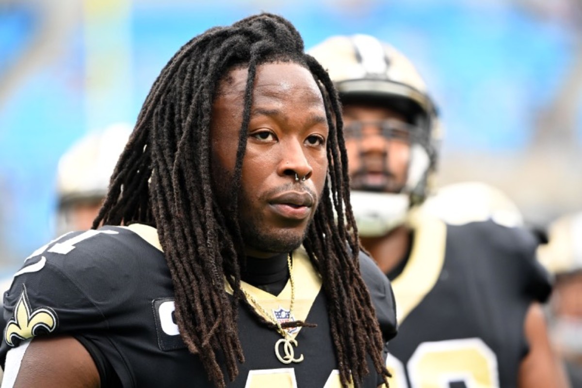 Saints RB Alvin Kamara meets with Commissioner Roger Goodell to