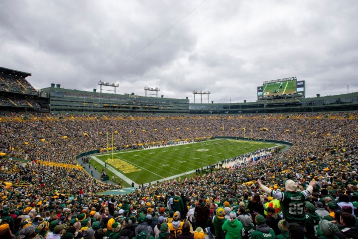 soccer at lambeau field