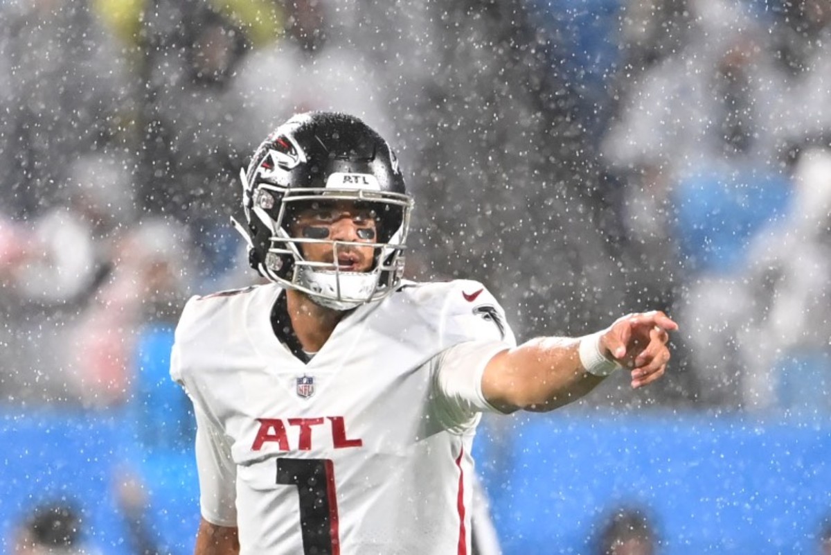 Marcus Mariota, Atlanta Falcons struggle in loss to the Carolina Panthers 