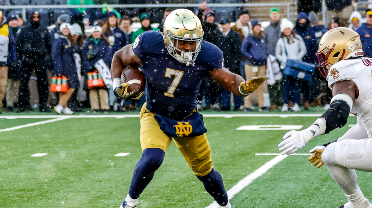 Looking back at the recruiting background for former Notre Dame running ...