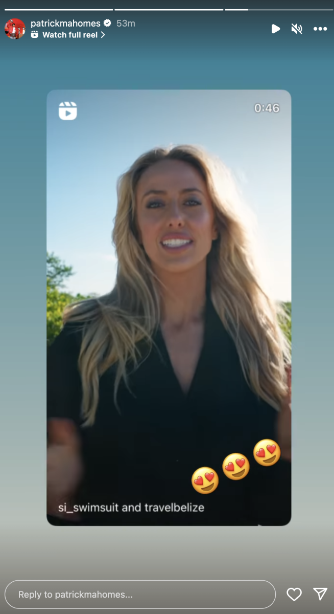 Patrick Mahomes Reacts To His Wife Brittany's Sports Illustrated ...