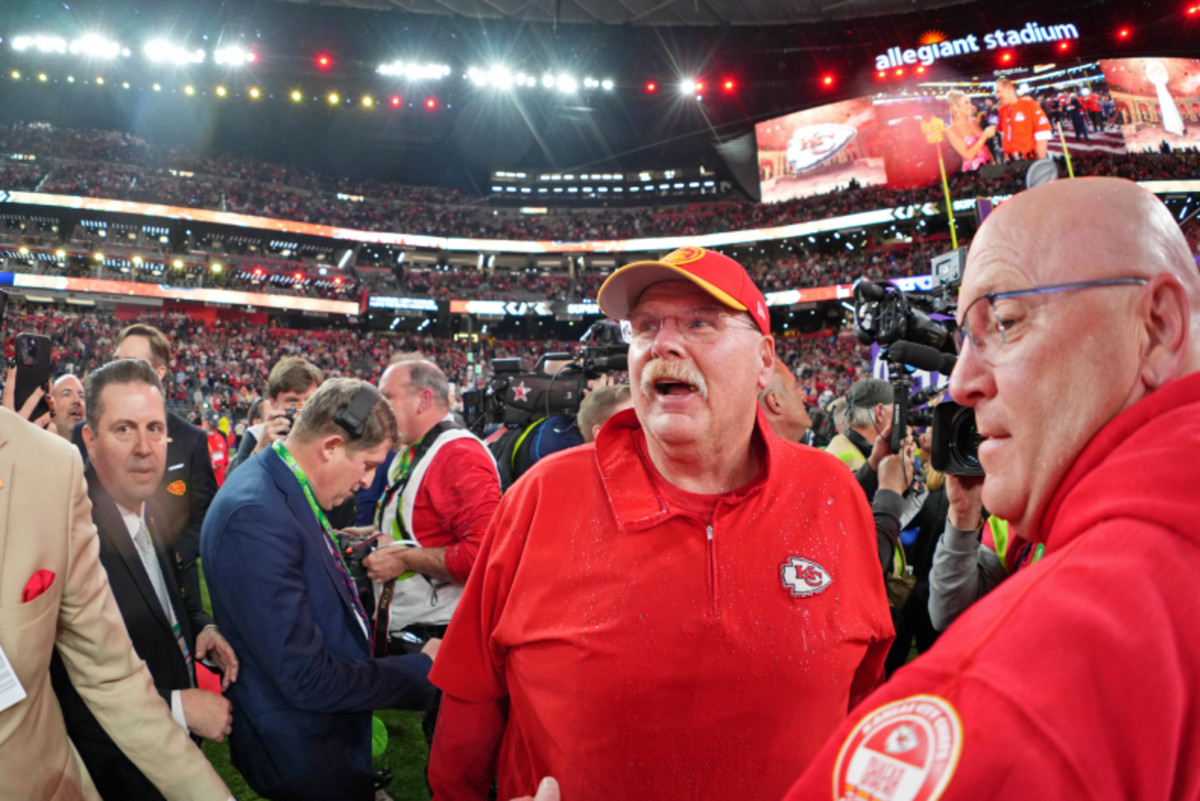 Andy Reid Texted Prominent CFB Coach After Winning Super Bowl LVIII ...