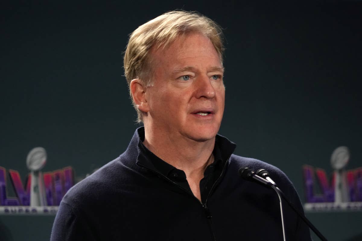 Nfl commissioner roger goodell honors chris mortensen with touching