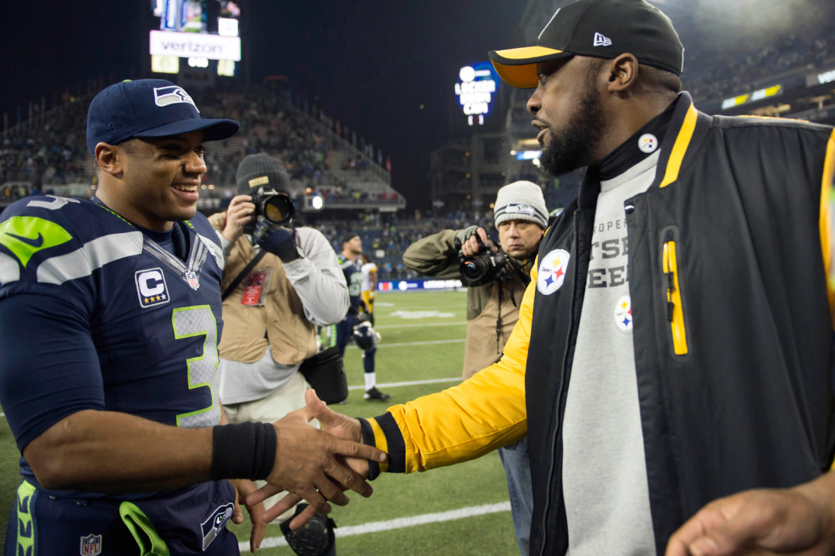 Pittsburgh Steelers Coach Mike Tomlin Expects QB Russell Wilson to Play