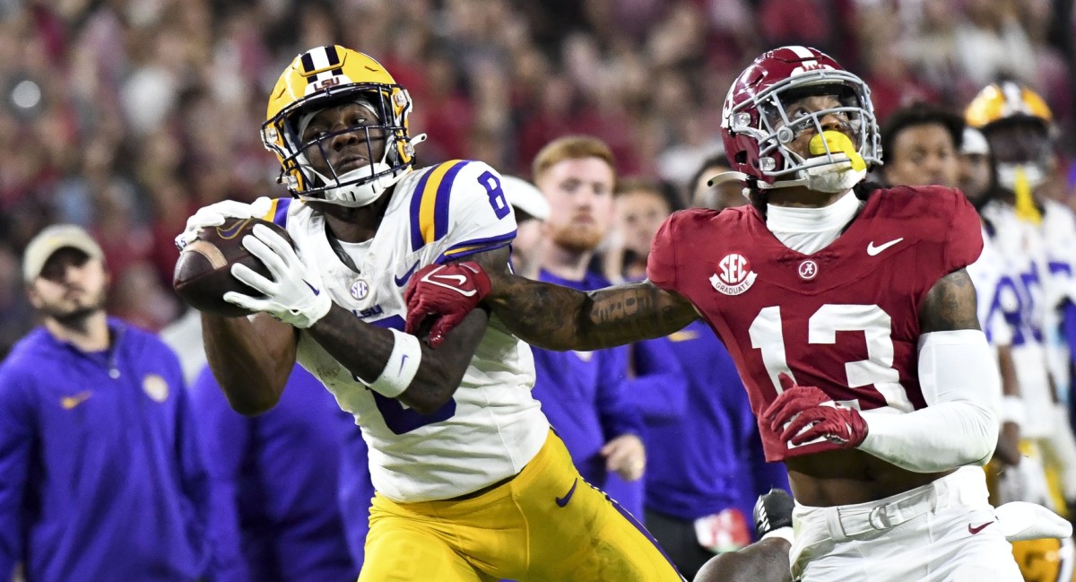 New York Giants Pick LSU Receiver Malik Nabers; No. 1 Receiver For ...