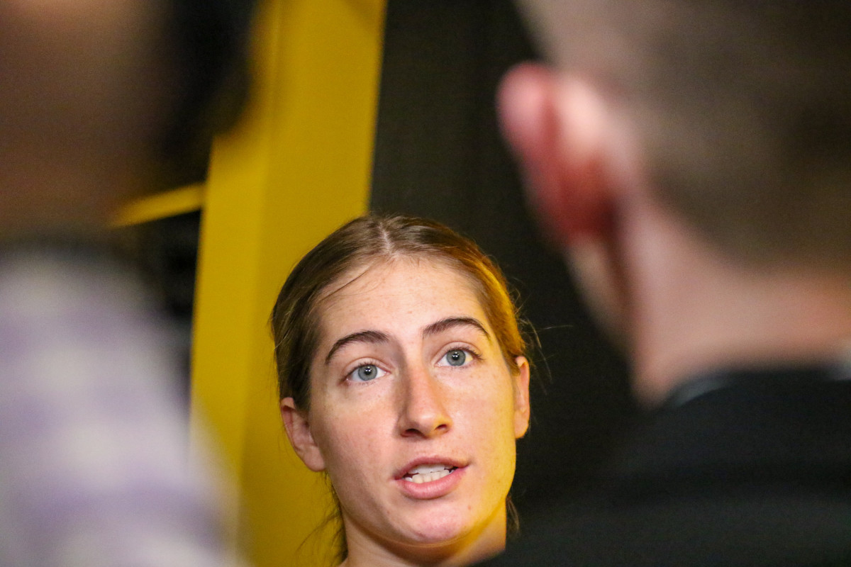 Watch: Iowa Locker Room Interviews - Athlon Sports