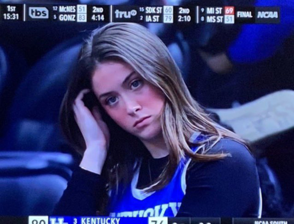Sad Kentucky Basketball Fan Went Viral During Stunning 2024 NCAA