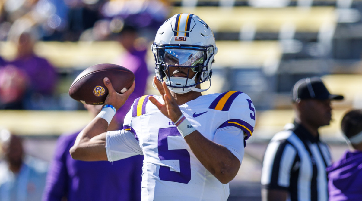 Lsu Quarterback 2024 Jayden Danielson Dale Mignon