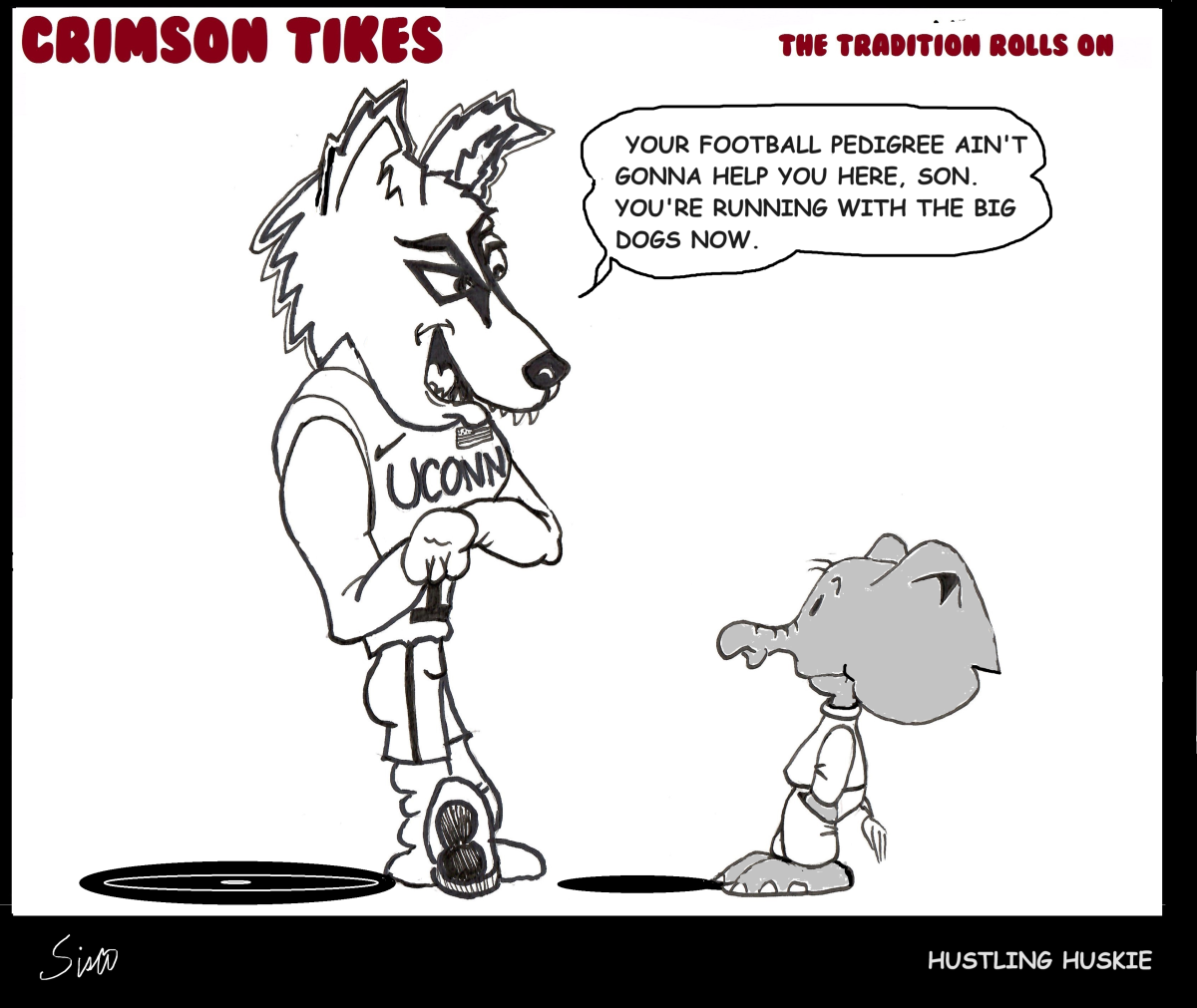 Crimson Tikes: Running With the Big Dogs - Athlon Sports