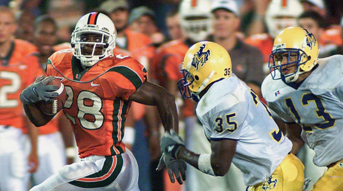 Miami Football Offers Son of Hurricanes Great Clinton Portis - Athlon Sports