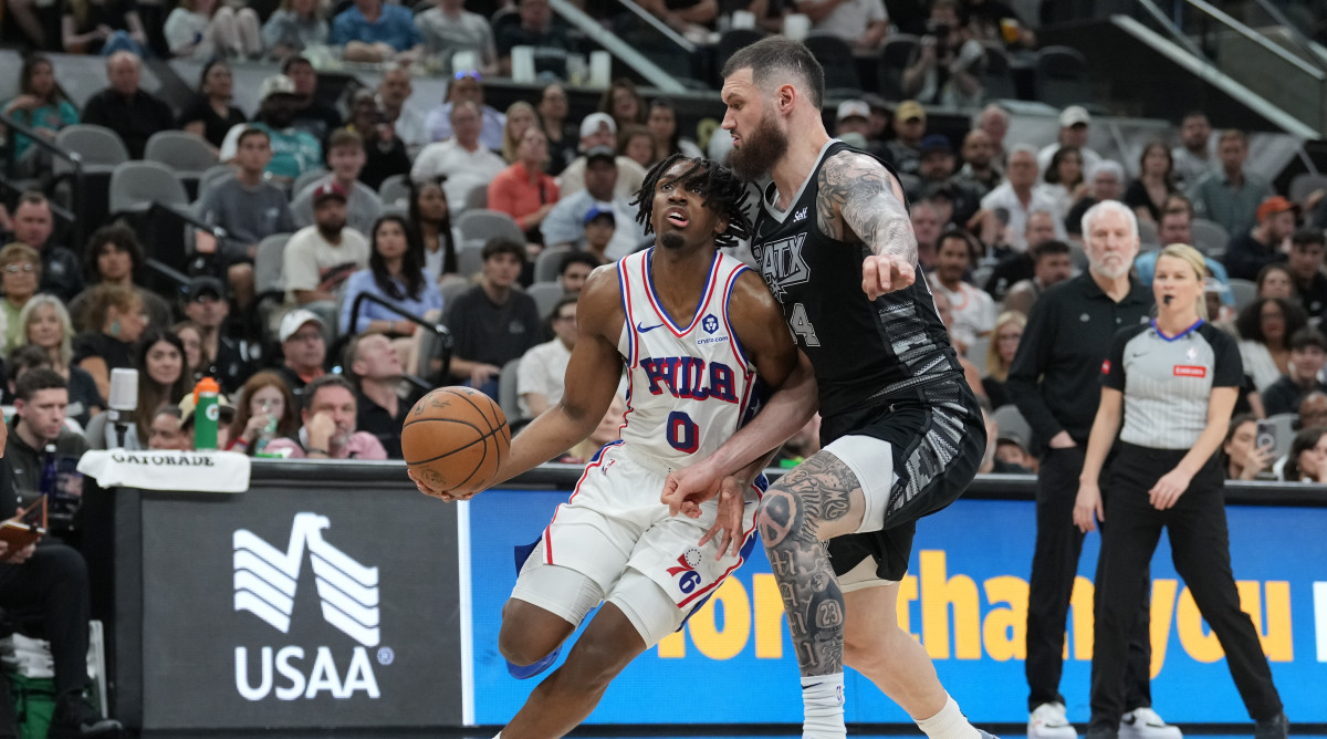 Sixers Make NBA History As Tyrese Maxey Fuels Double OT Win Over Spurs ...