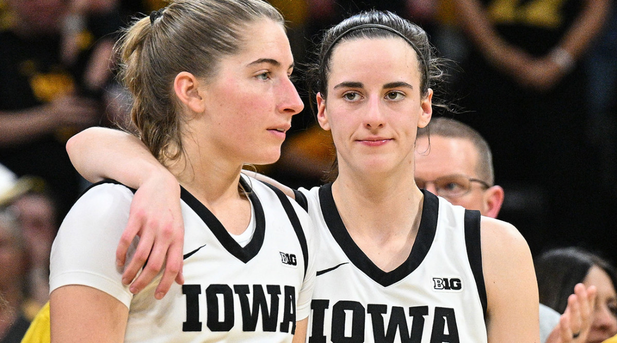 Leaked Footage of Public Altercation Between Kate Martin and Caitlin Clark  at Iowa Surfaces - Athlon Sports