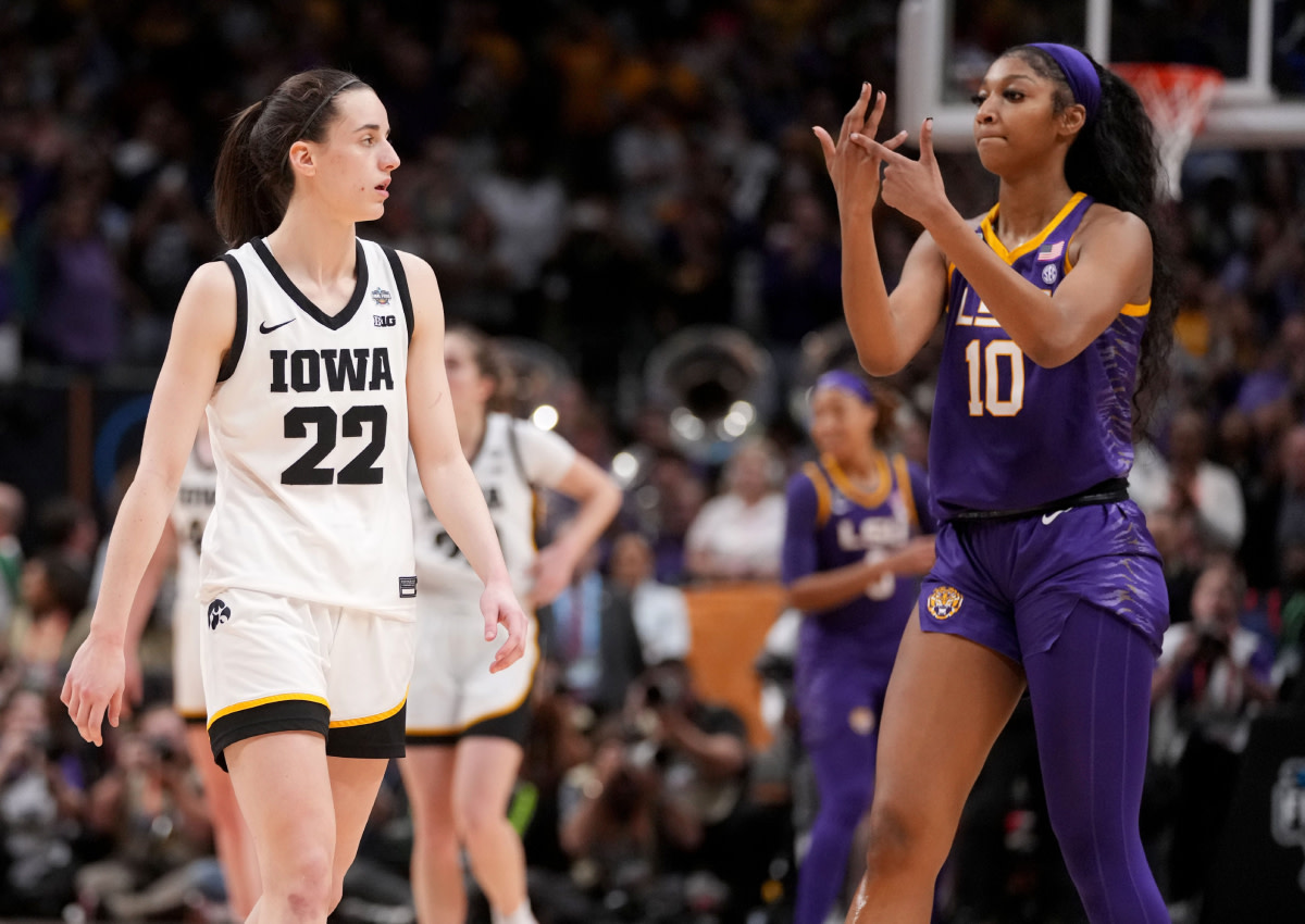 Caitlin Clark Confesses True Frustration With Angel Reese Finger  Celebration - Athlon Sports