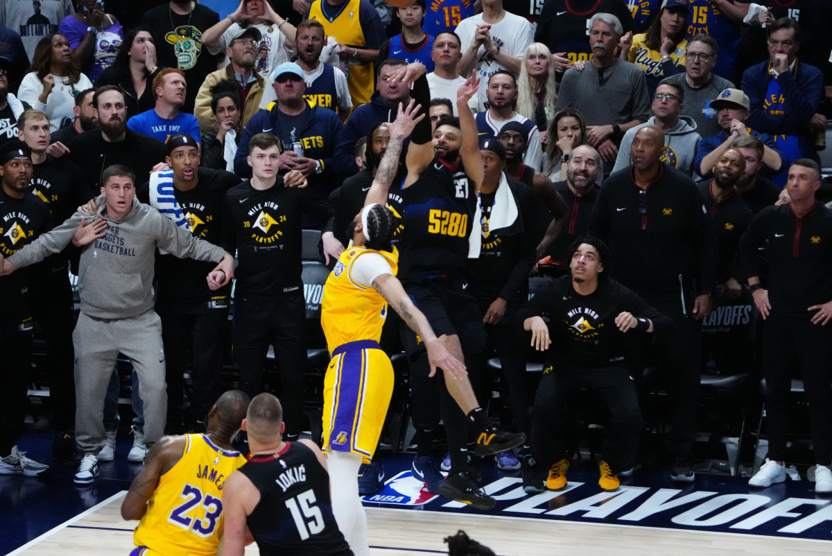 Anthony Davis' FiveWord Reaction To Jamal Murray's GameWinning Shot