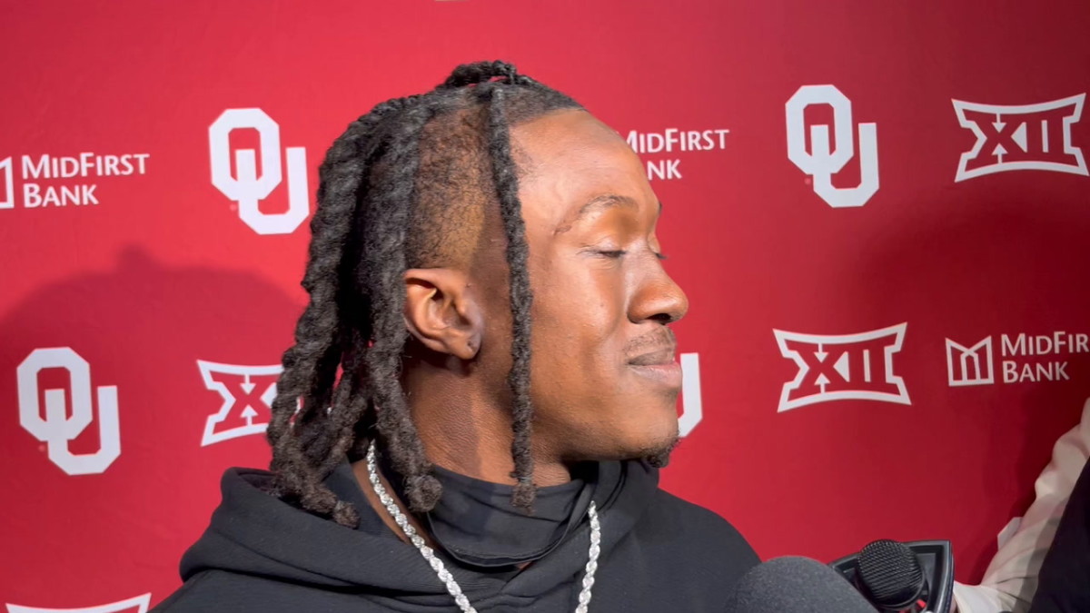 WATCH: Oklahoma WR Deion Burks Spring Game Interview - All Sooners