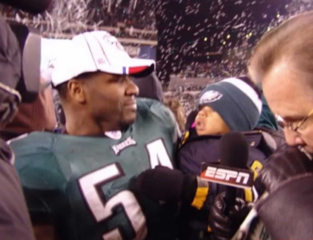 Legendary NFL Photo Going Viral After Eagles Draft Son of Four-Time Pro ...