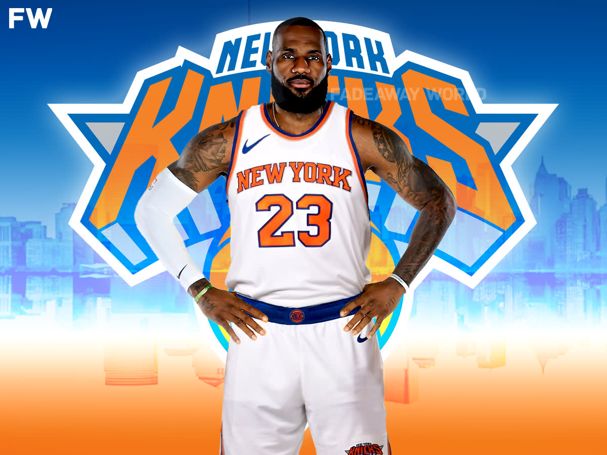 Lebron james knicks on sale