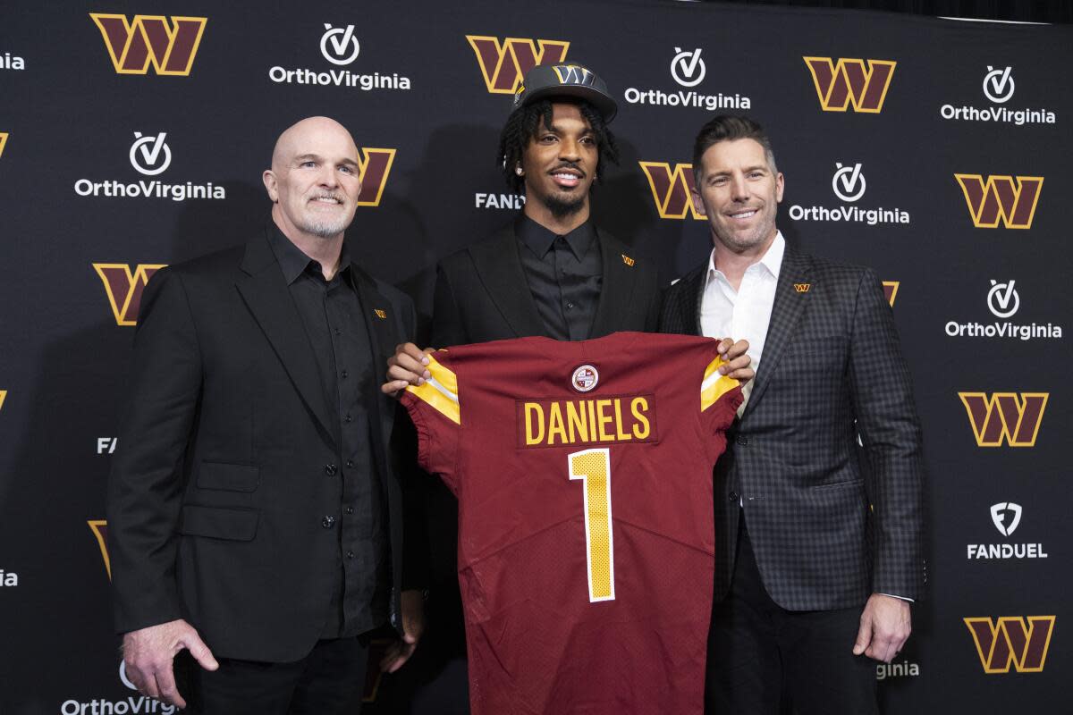 Jayden Daniels, Washington Commanders Rookies Receive Jersey Numbers ...