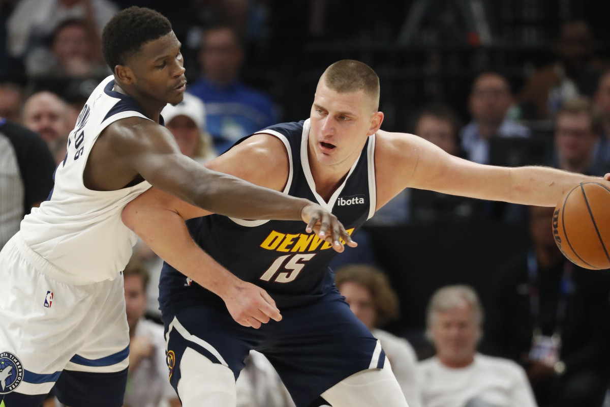 Anthony Edwards, Nikola Jokic Share Heated Exchange At End Of Game 7 -  Athlon Sports